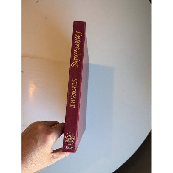 Martha Stewart Entertaining First Edition 1982 HC w/ Dustjacket Vintage Cookbook - Picture 4 of 16